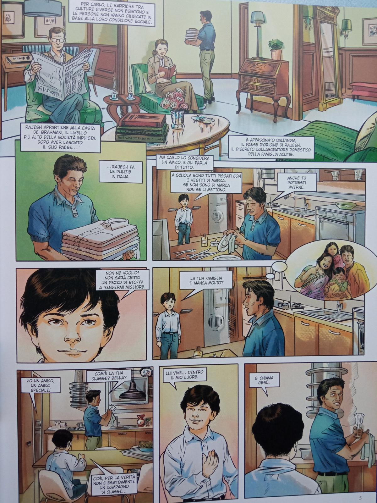 Carlo Acutis - Il Santo dei giovani - A fumetti Carlo Acutis - Il Santo dei giovani - A fumetti