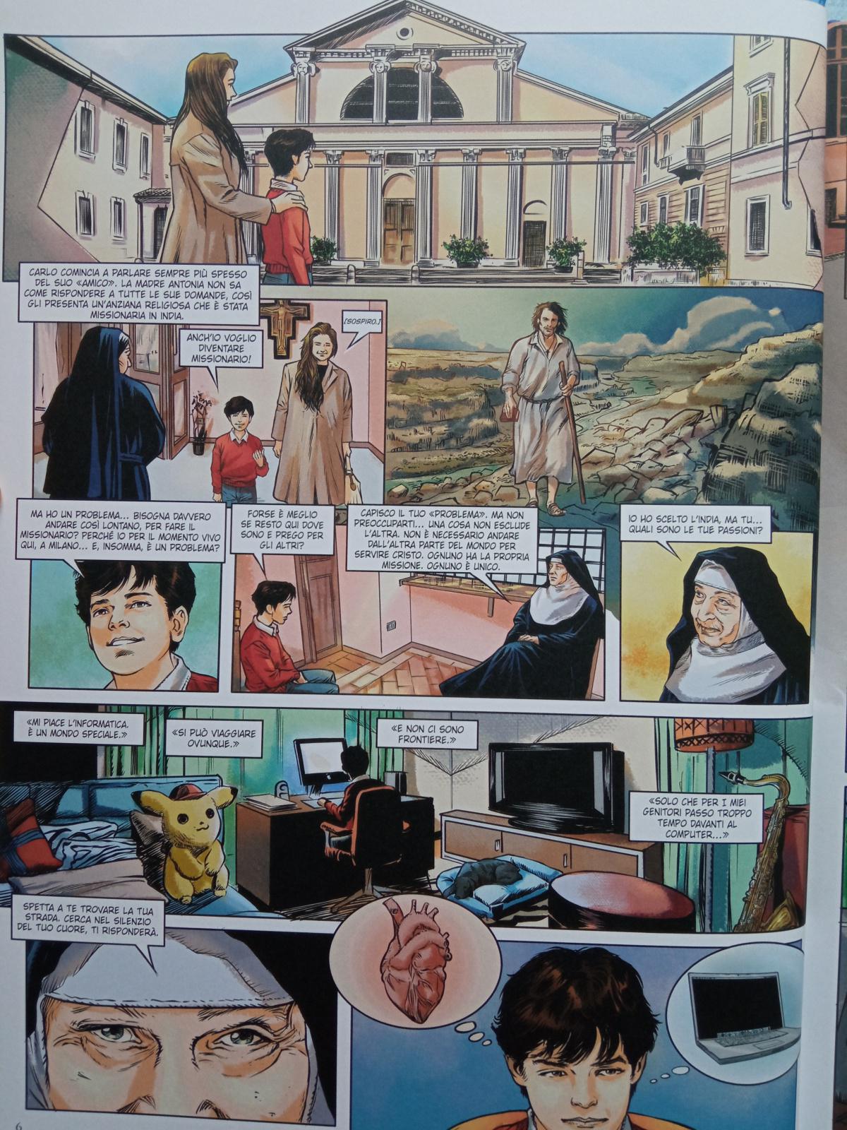 Carlo Acutis - Il Santo dei giovani - A fumetti Carlo Acutis - Il Santo dei giovani - A fumetti