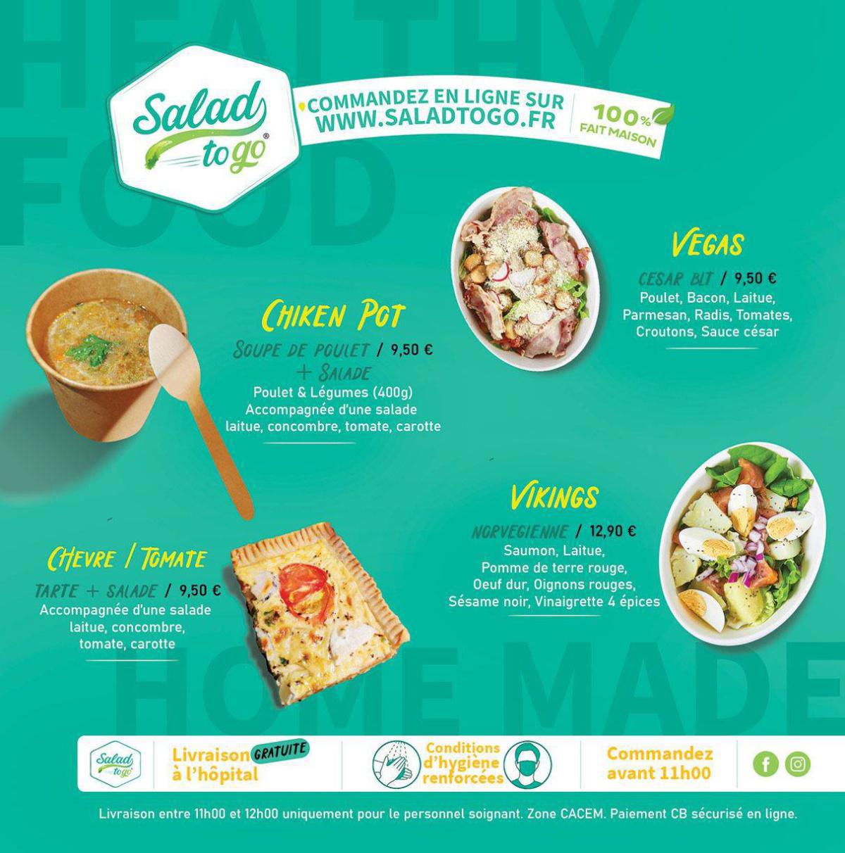 SALAD TO GO