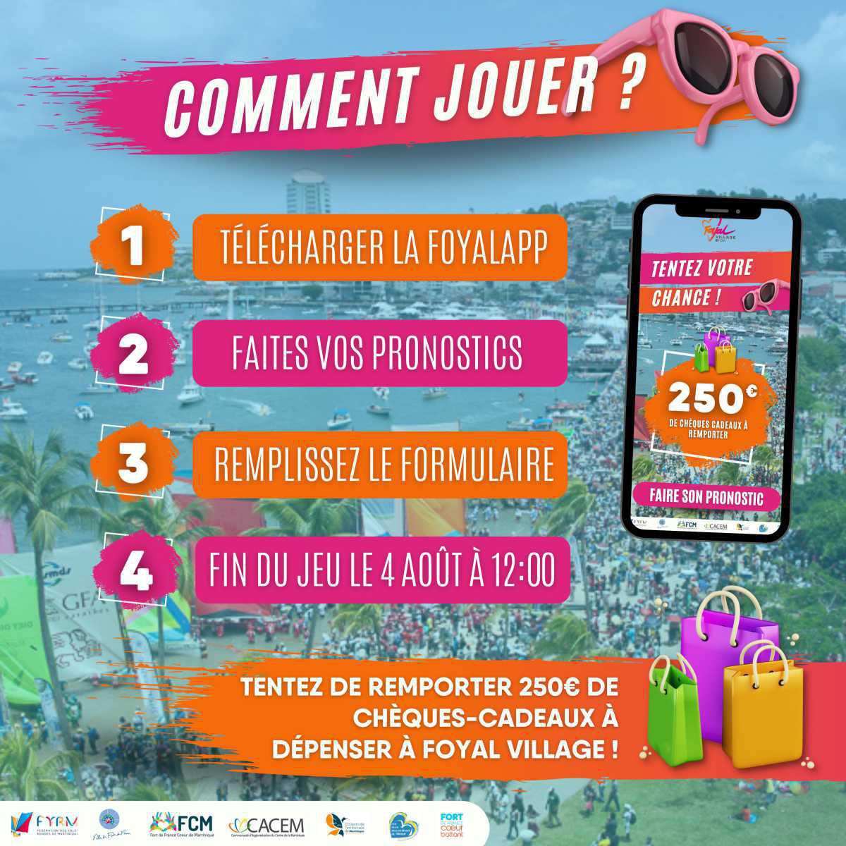 Jeu des Yoles Fort de France