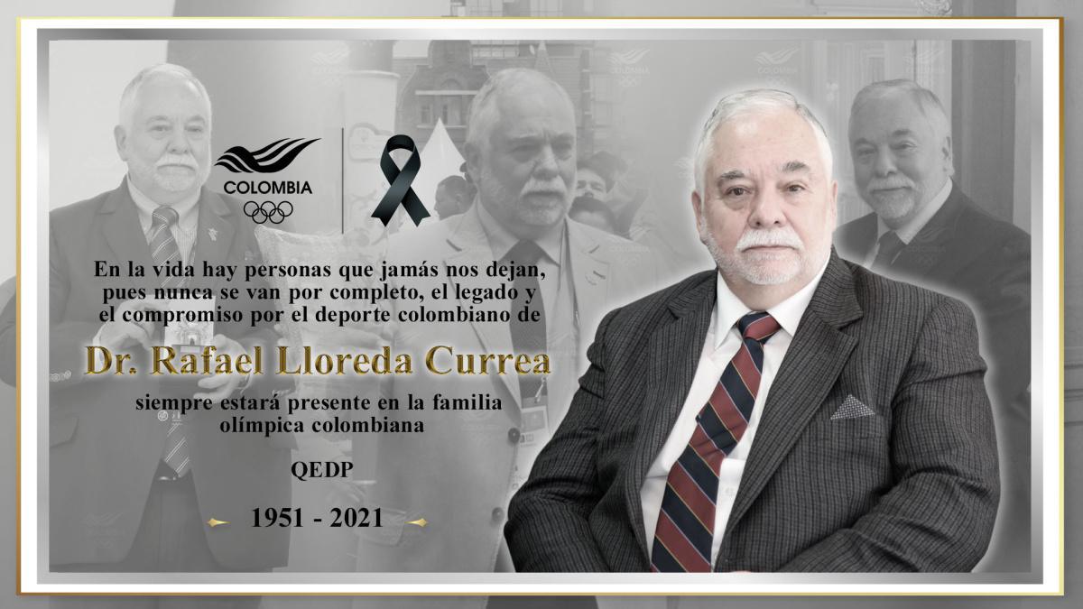 Lamentamos el fallecimiento de Rafael Lloreda Currea, tesorero del COC