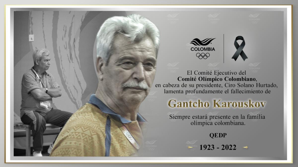 Falleció Gantcho Karouskov