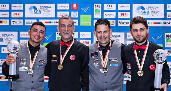 Colombia, subcampeón en el Mundial de Billar por Equipos
