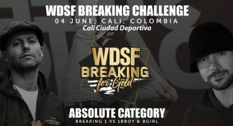 Cali recibirá el WDSF Breaking for Gold de baile deportivo
