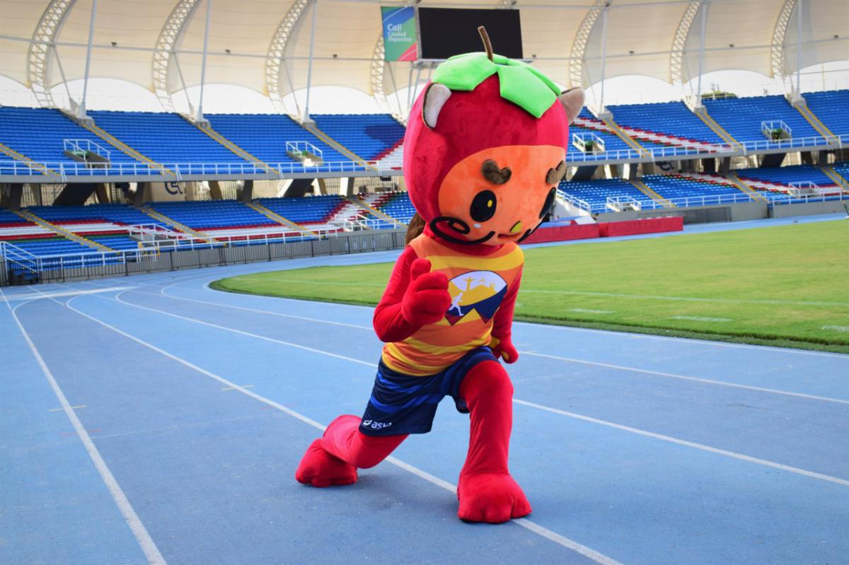 'Calidoso', el personaje oficial del Campeonato Mundial de Atletismo U20