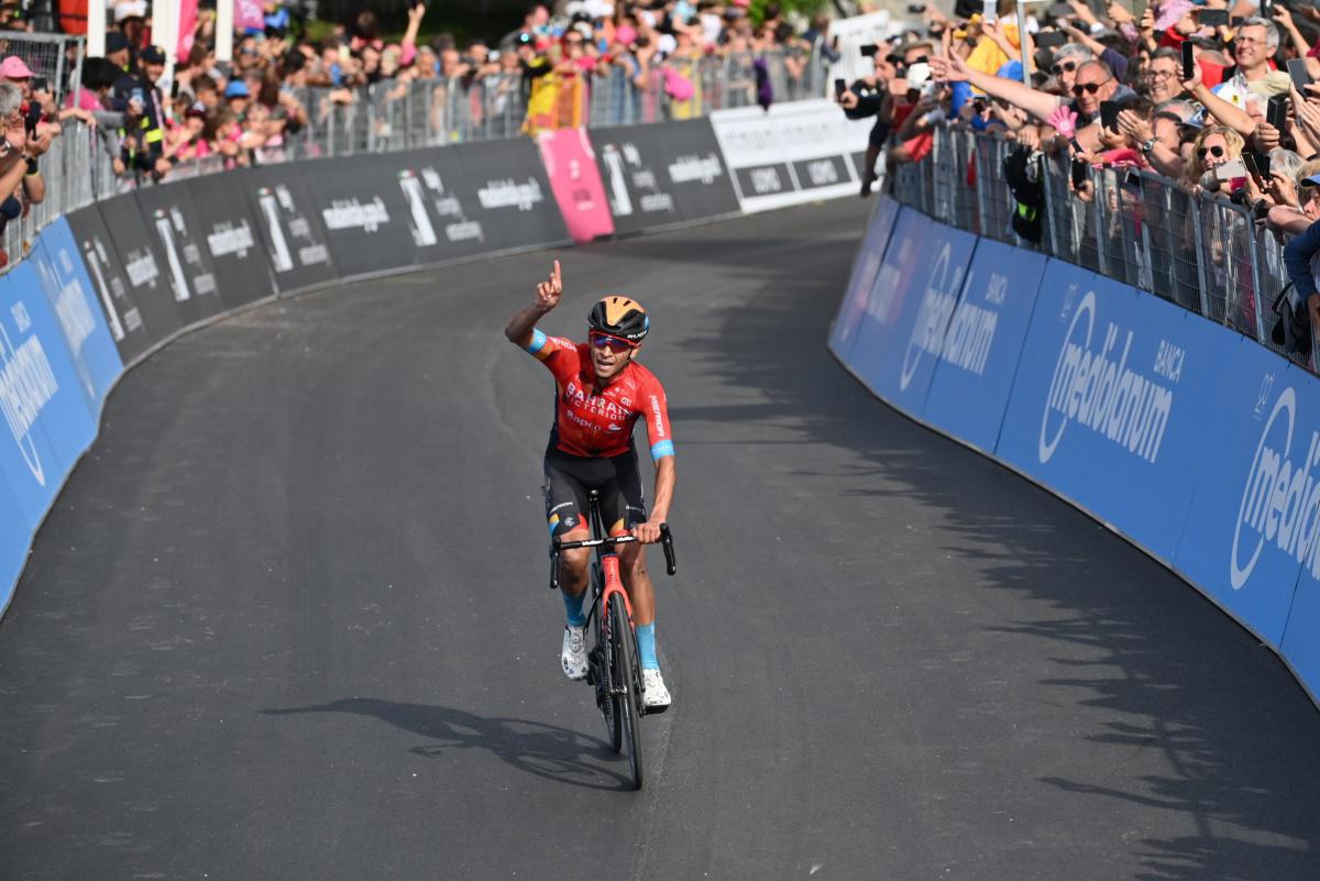 Santiago Buitrago ganó la etapa 17 del Giro de Italia 2022