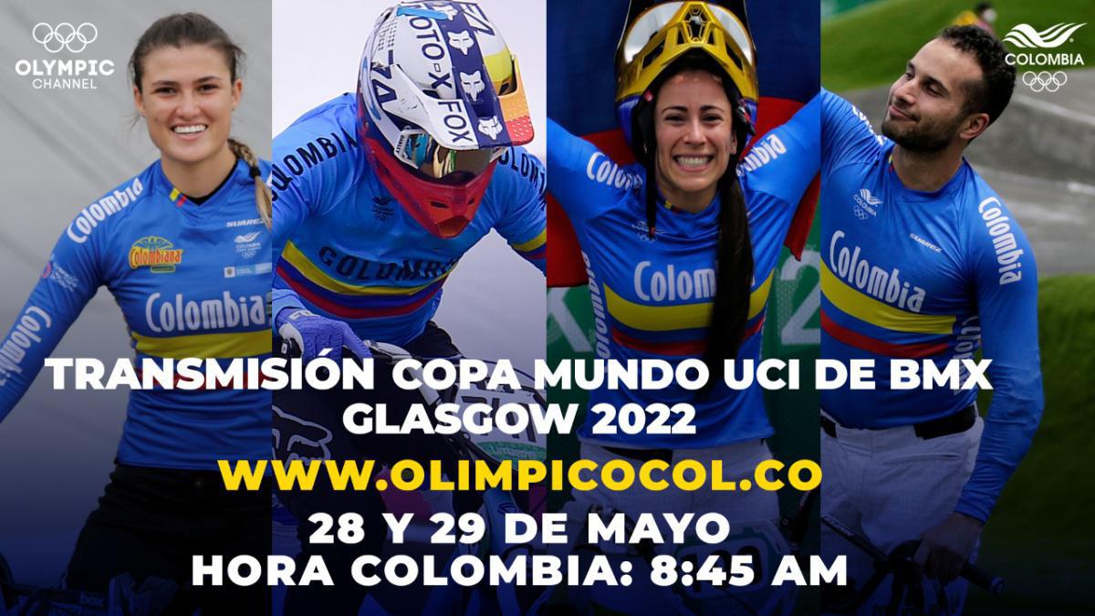 El Canal Olímpico de Colombia transmitirá las acciones de la Copa Mundo UCI de BMX