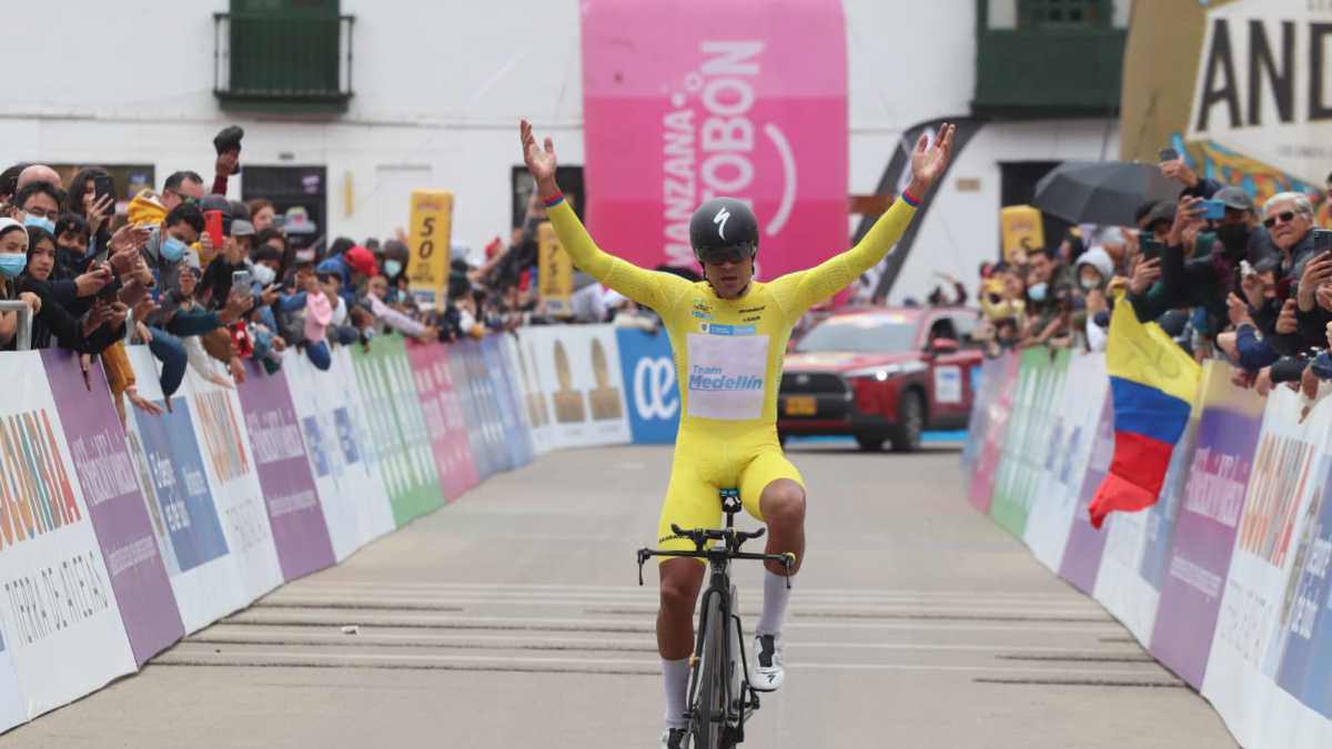 Fabio Duarte se proclamó campeón de la Vuelta a Colombia 2022