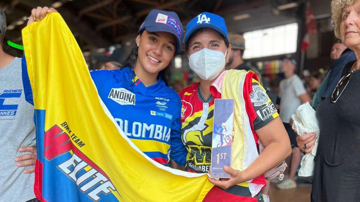 Sara García, campeona mundial de BMX en la categoría crucero damas