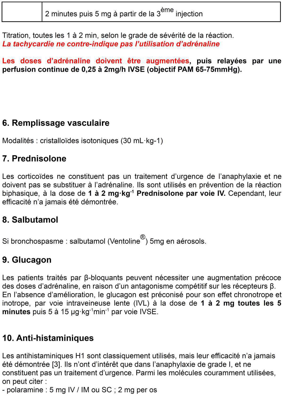 Choc Anaphylactique