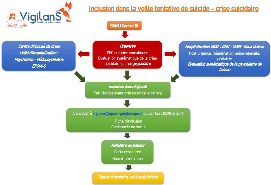 Tentative de suicide : Vigilans 