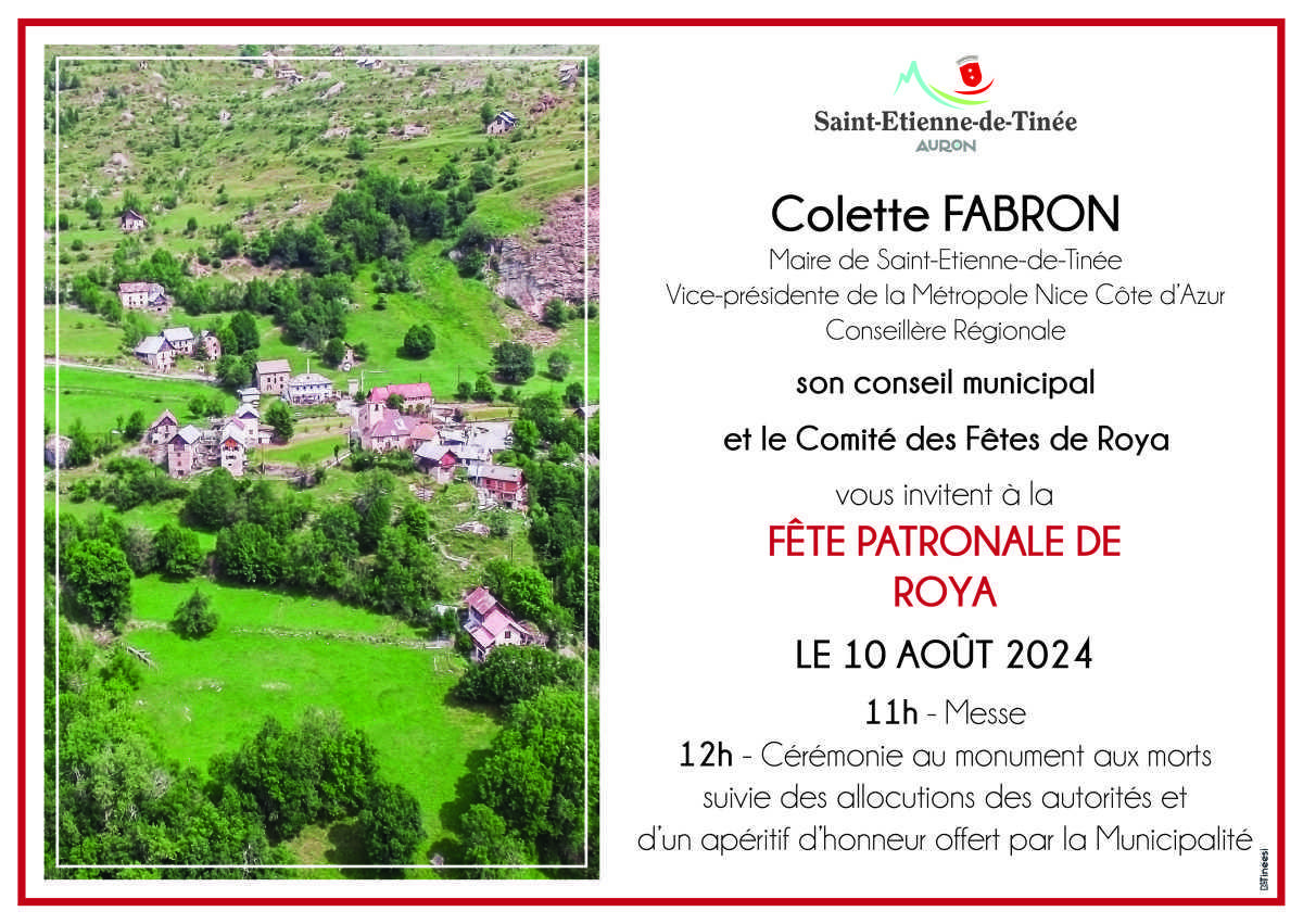 Fête Patronale de Roya
