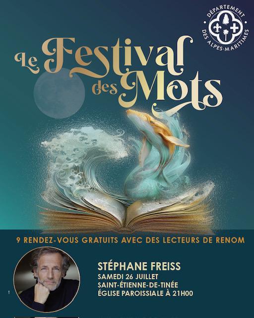 Festival des mots - Stéphane Freiss