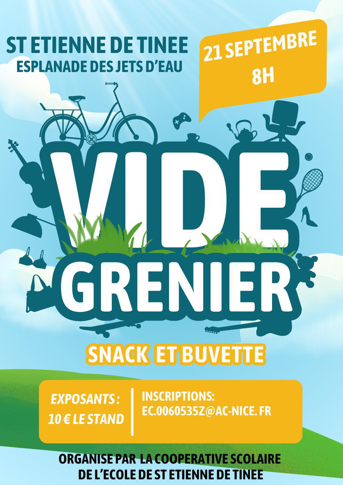 Vide Grenier de l'école