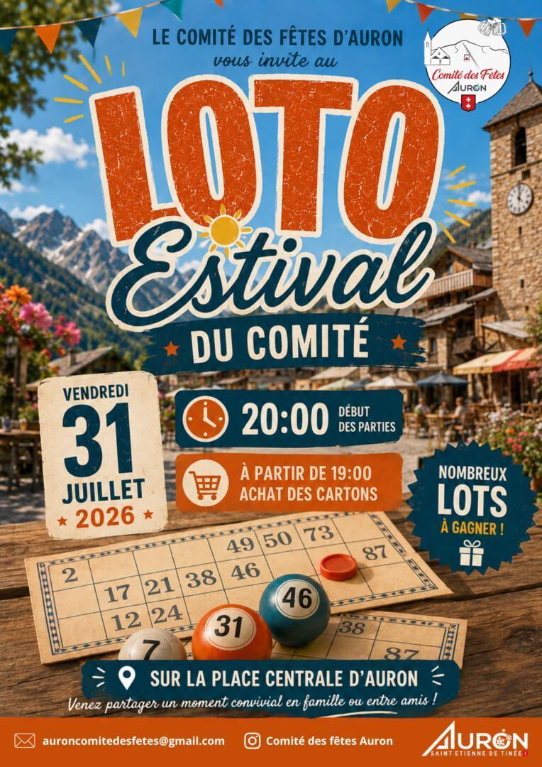 Loto du Comité des Fêtes d'Auron