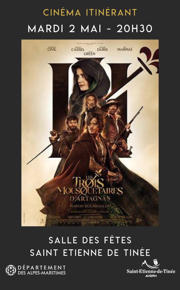 Cinéma Itinérant "Les 3 Mousquetaires : d'Artagnan" Cinéma Itinérant "Les 3 Mousquetaires : d'Artagnan"