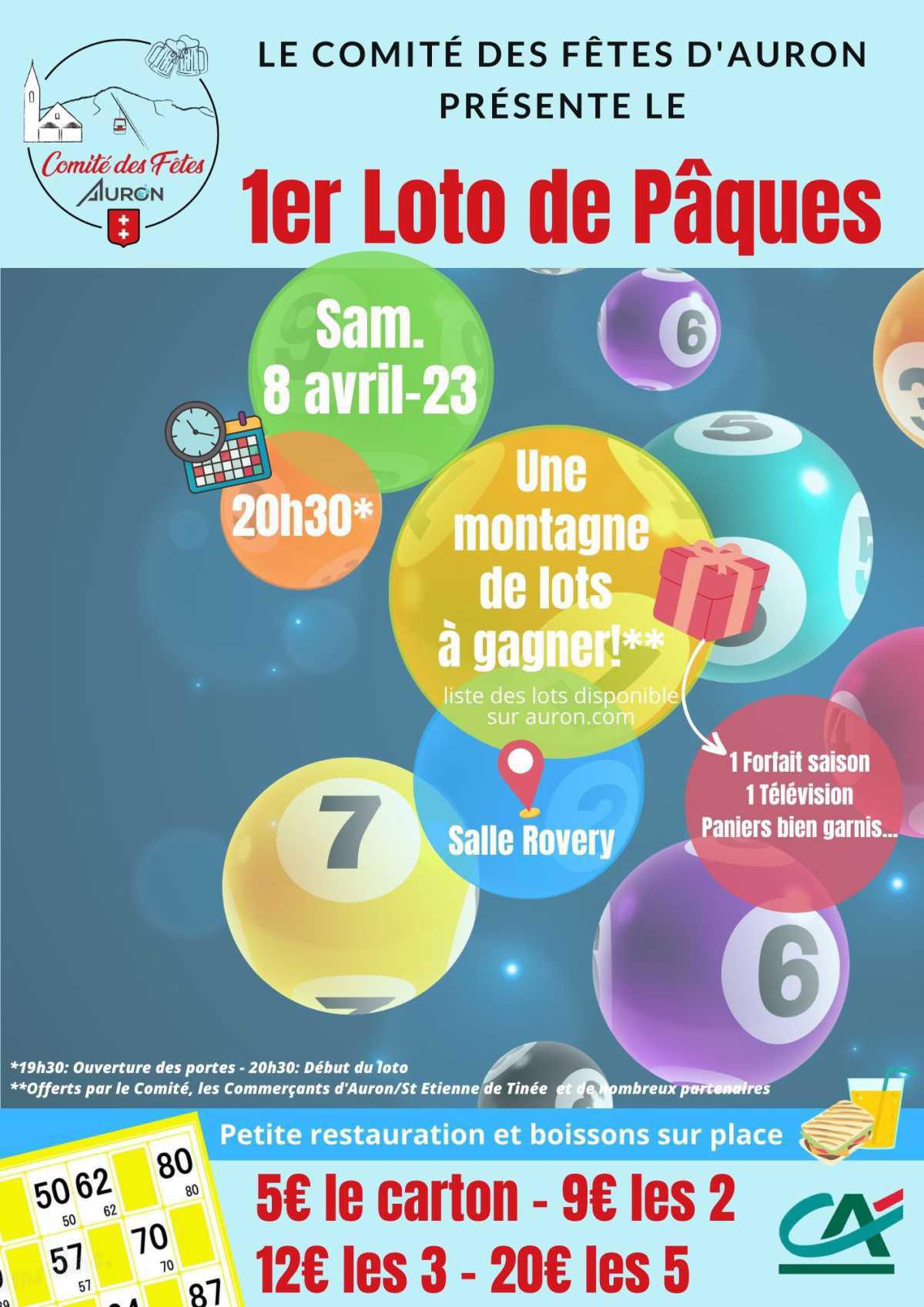 1er Loto de Pâques