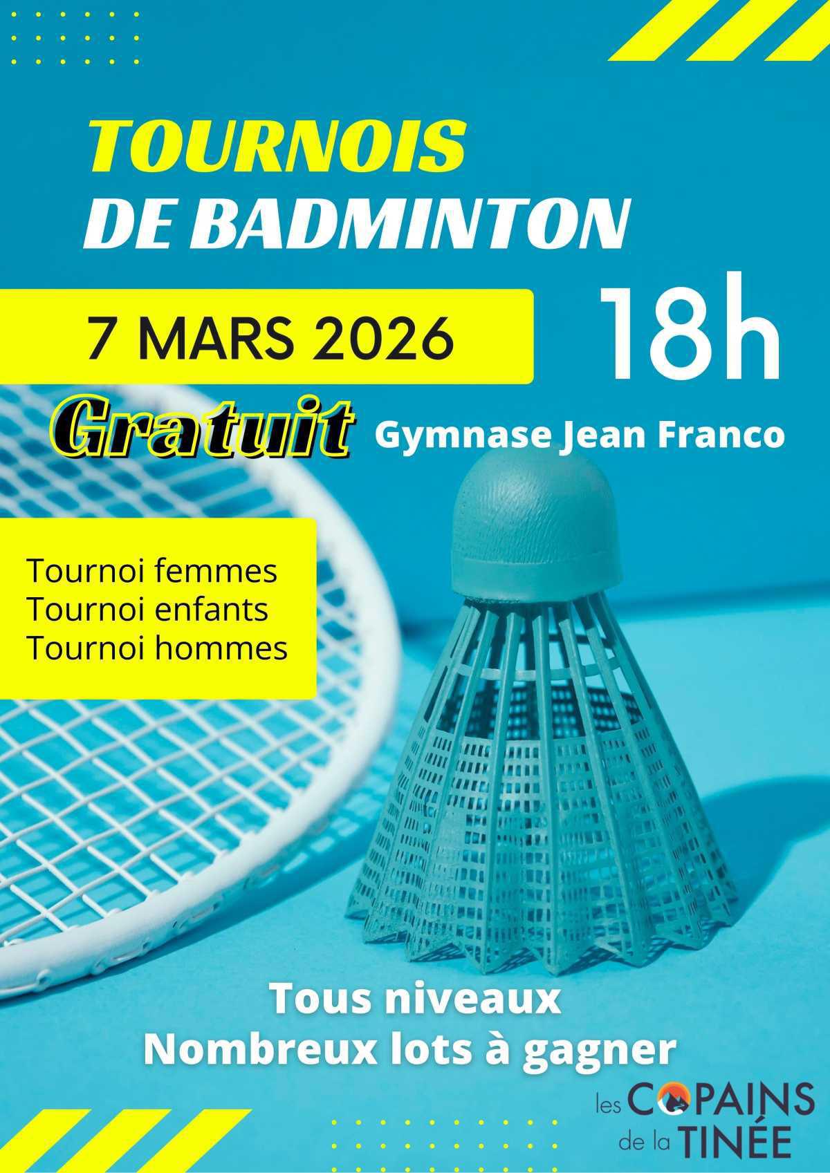 Tournoi de Badminton