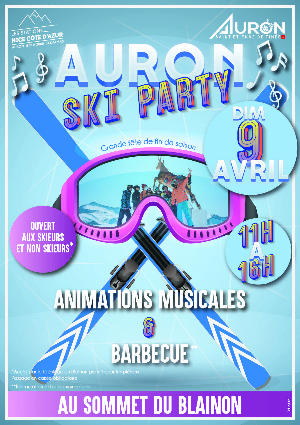 Auron Ski Party 9 Avril