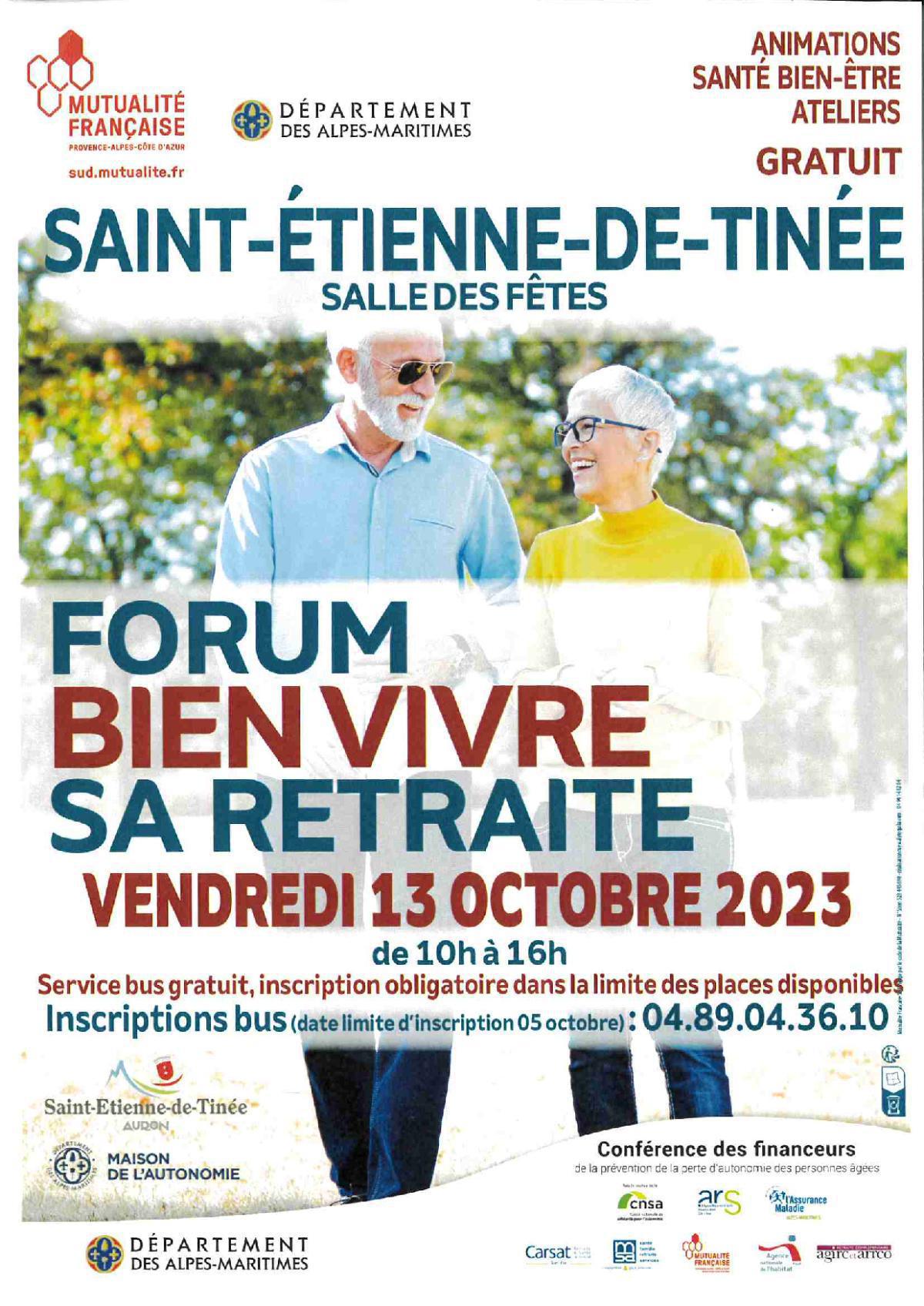 Forum "Bien vivre sa retraite"