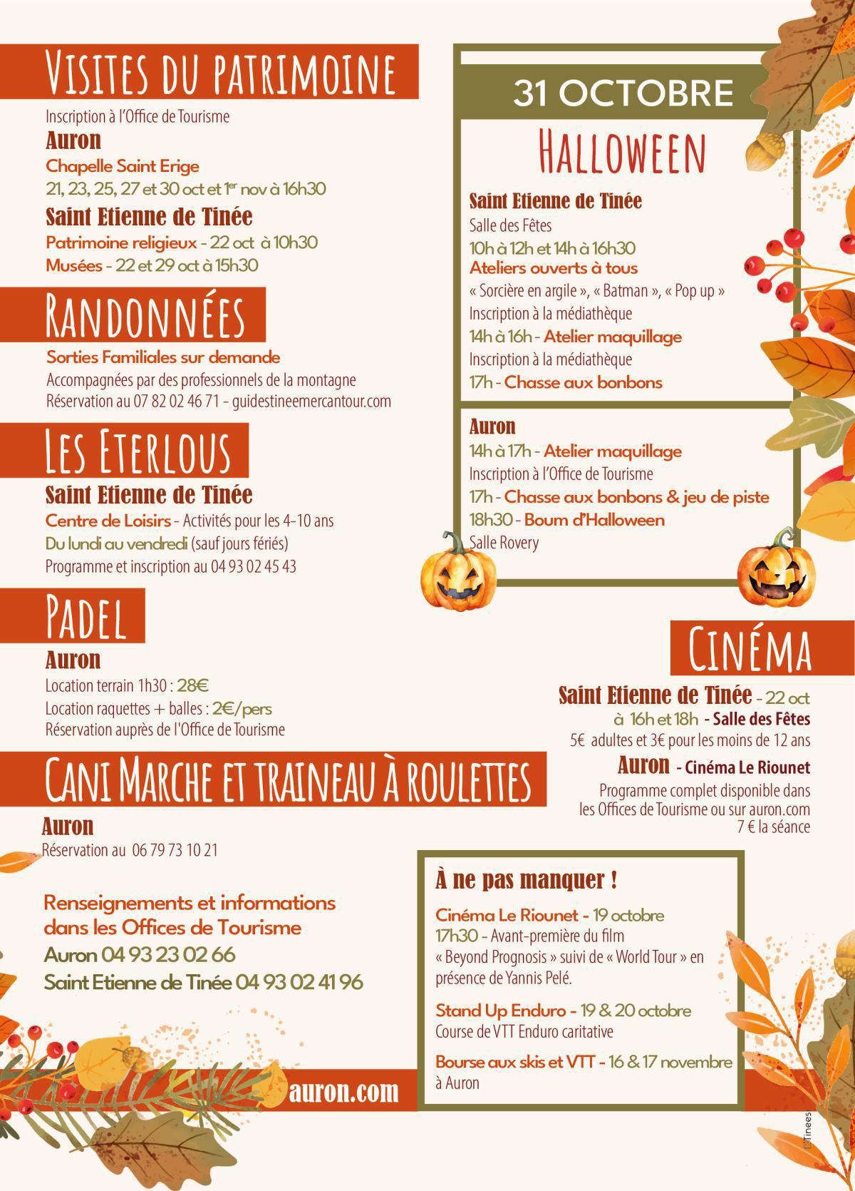 Vacances d'Automne