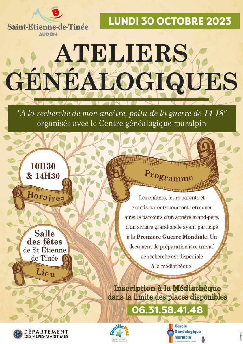 Ateliers Généalogiques