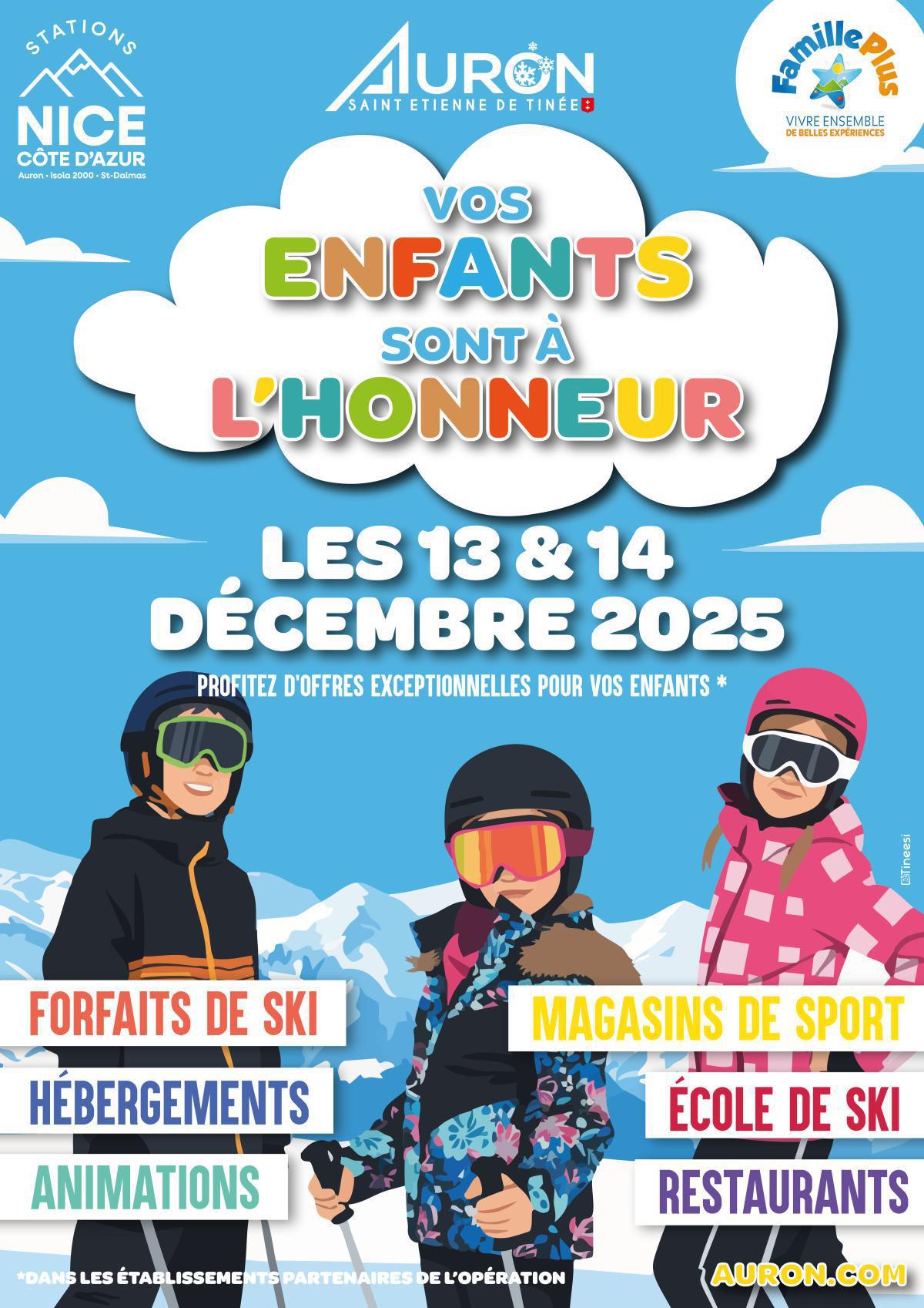 Vos enfants sont à l'honneur !