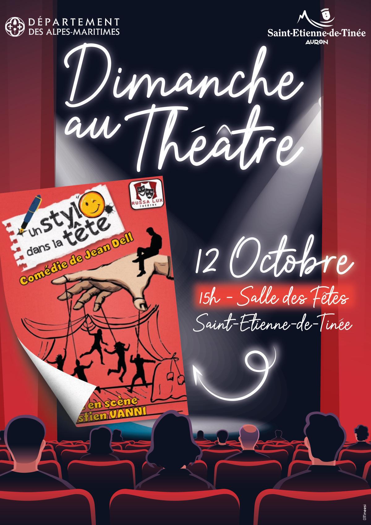 Dimanche au Théâtre "Un stylo dans la tête"