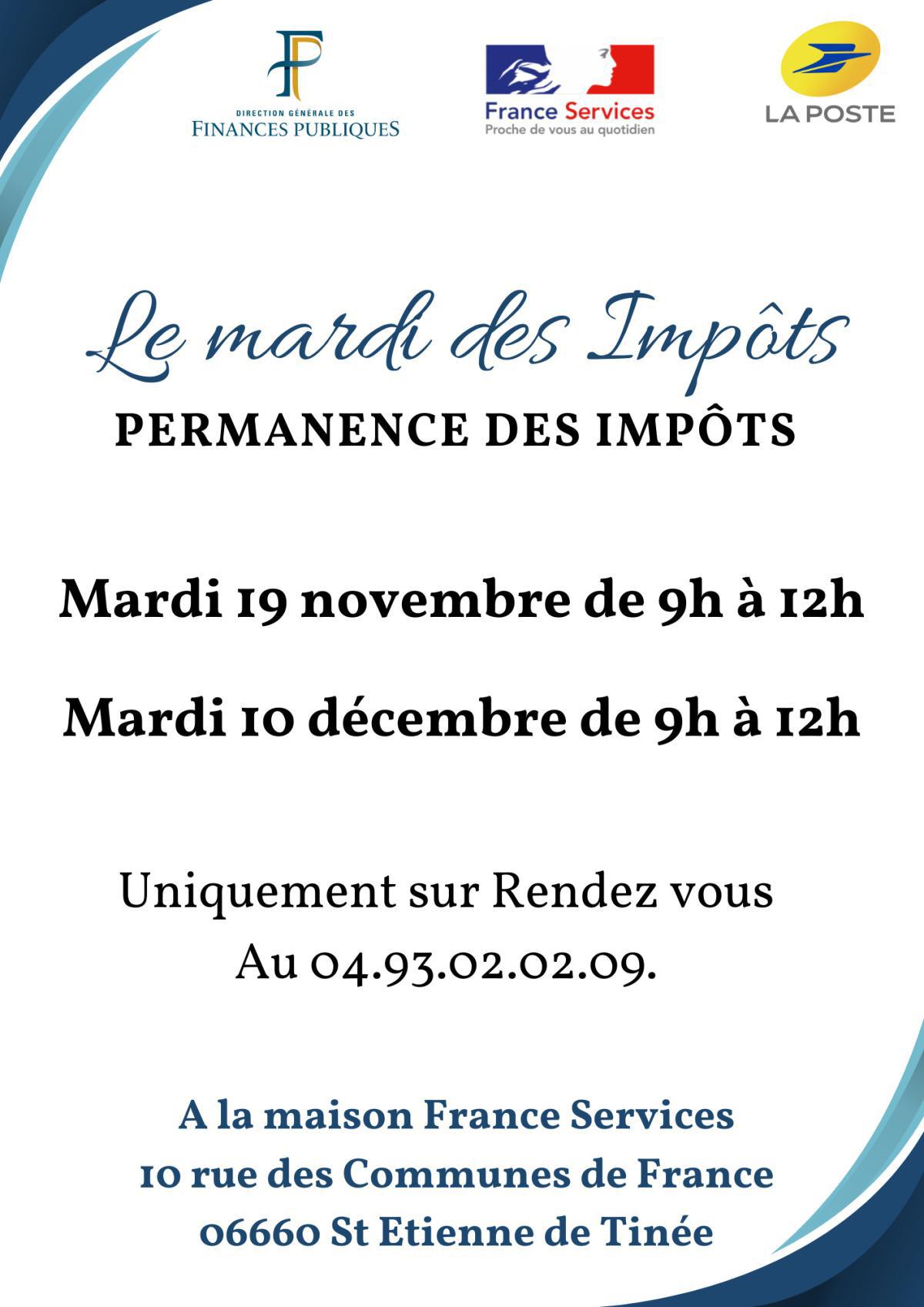 les Mardis des Impôts