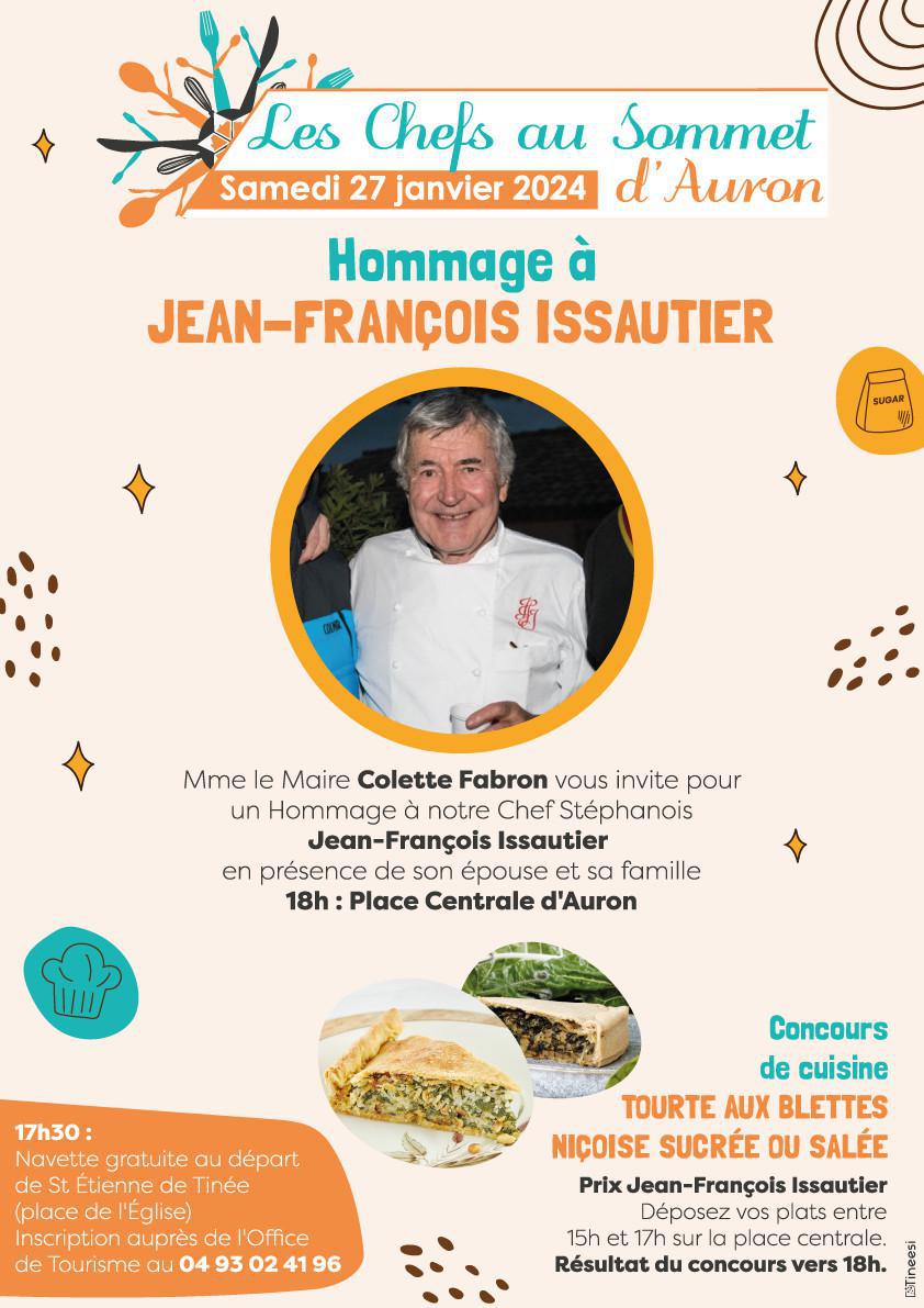 Concours de cuisine & Hommage à Jean-François Issautier