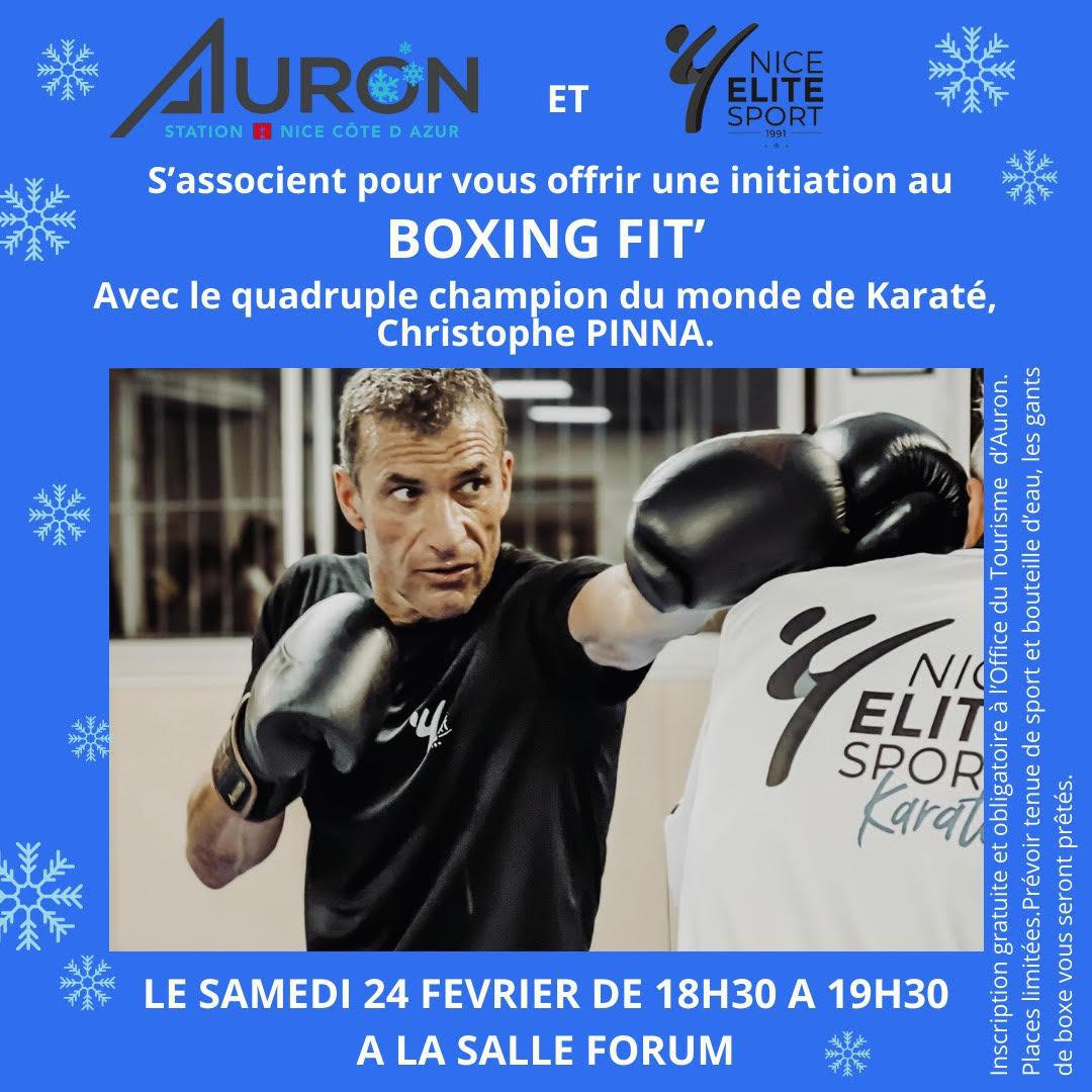 Initiation au Boxing Fit' avec Christophe Pinna