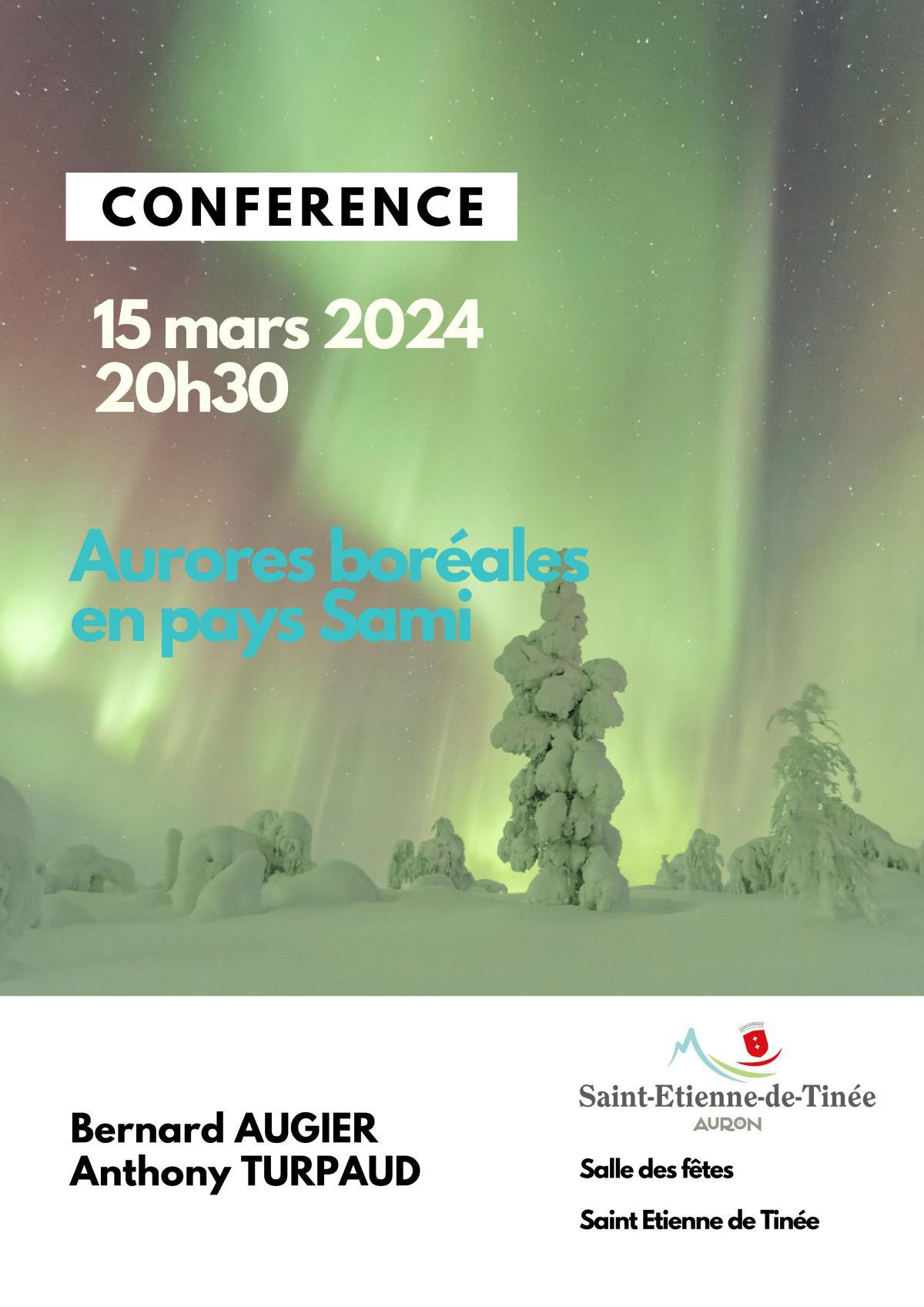 Conférence "Aurores boréales en pays Sami"