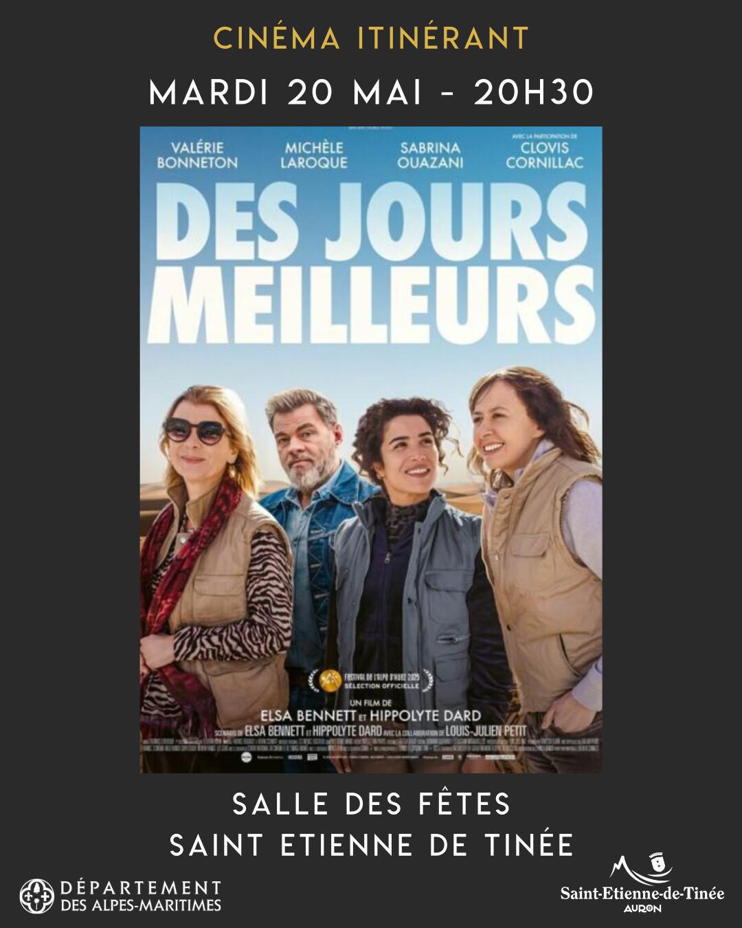 Cinéma Itinérant "Des jours meilleurs"