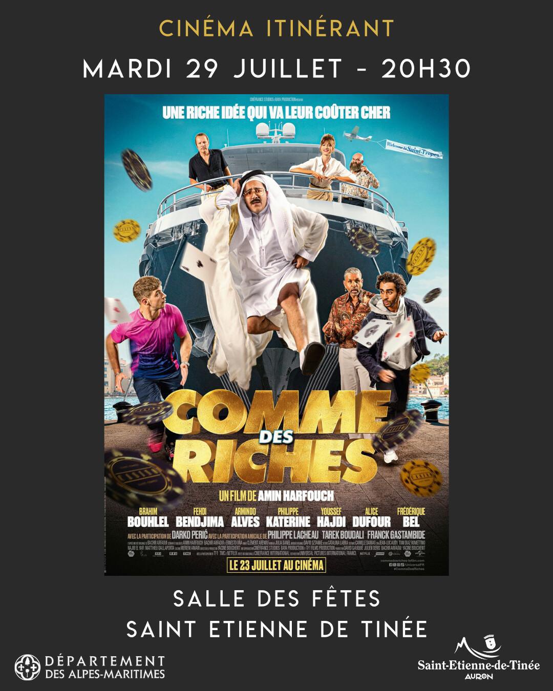 Cinéma Itinérant "Comme des Riches"
