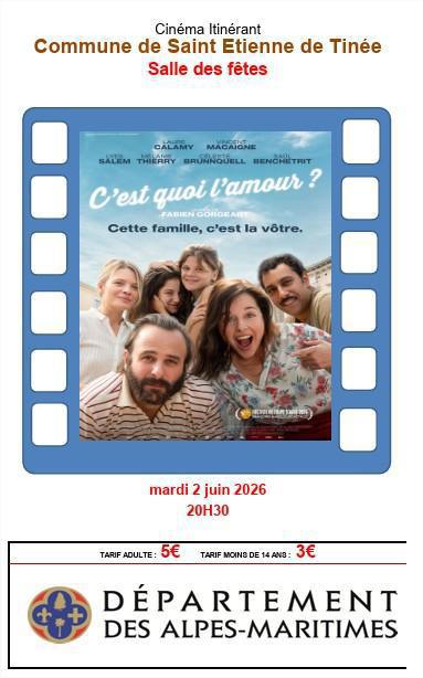 Cinéma Itinérant "C'est quoi l'amour?"
