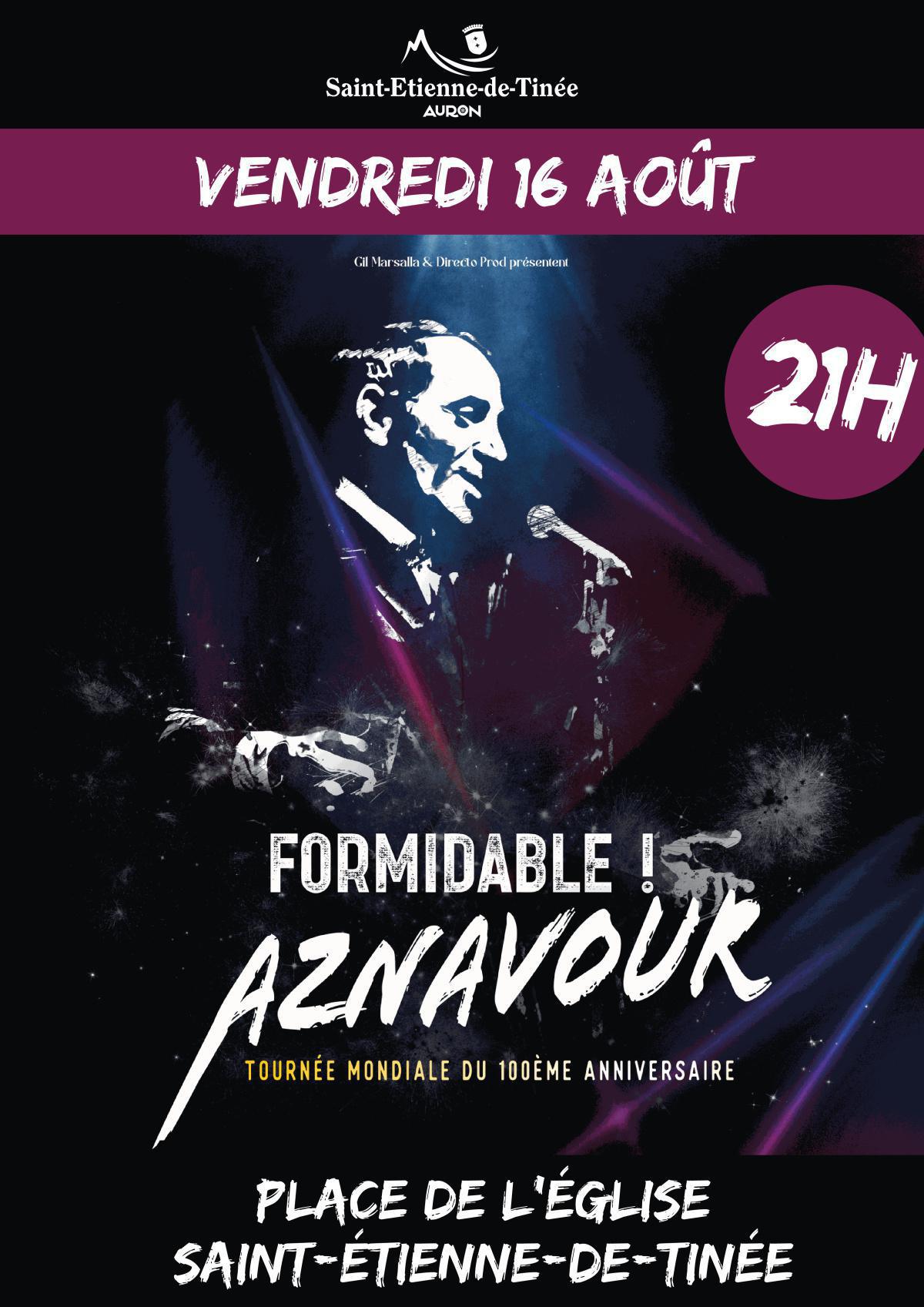 Concert "Formidable Aznavour"