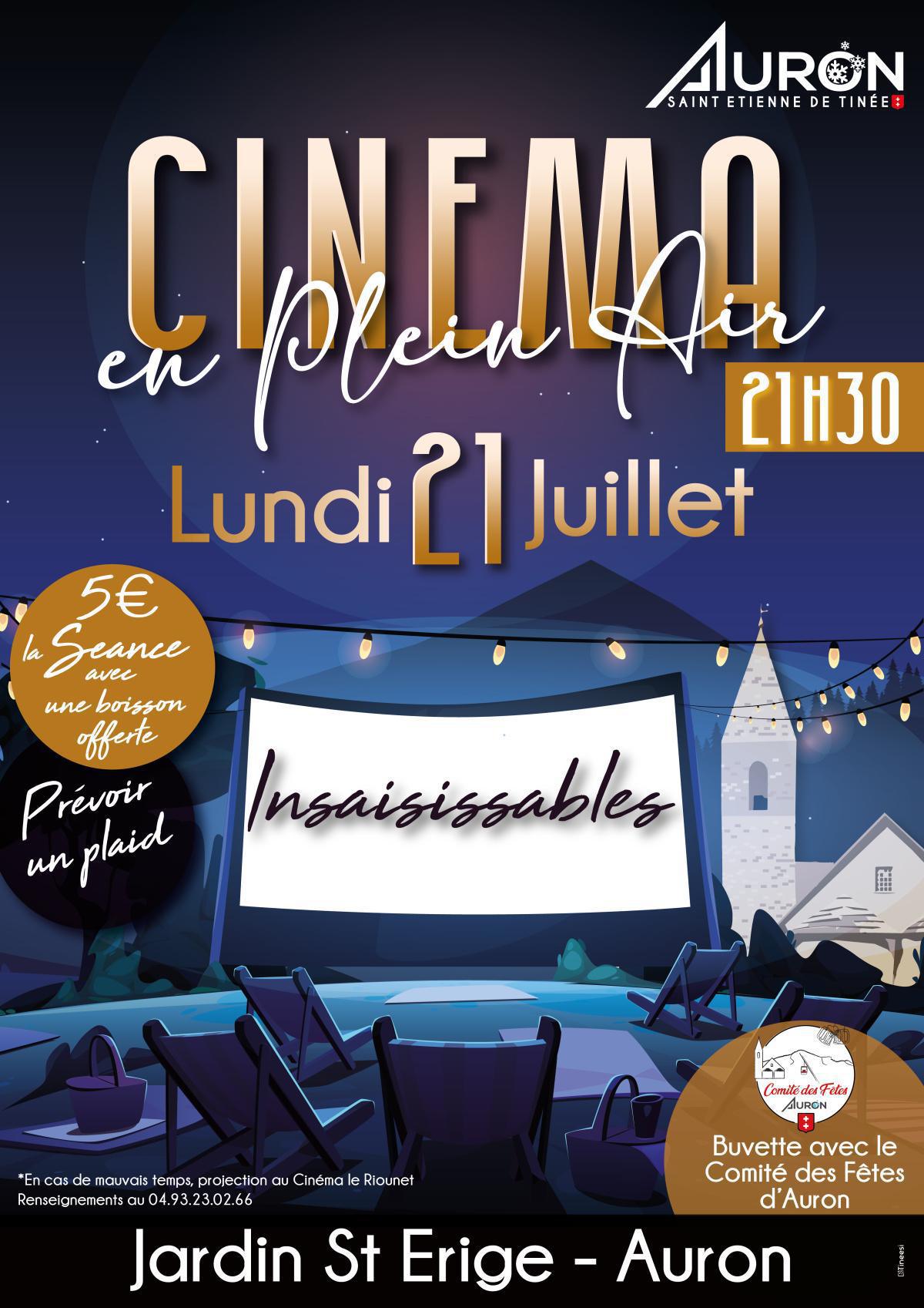 Cinéma en Plein Air Auron "Insaisissables"