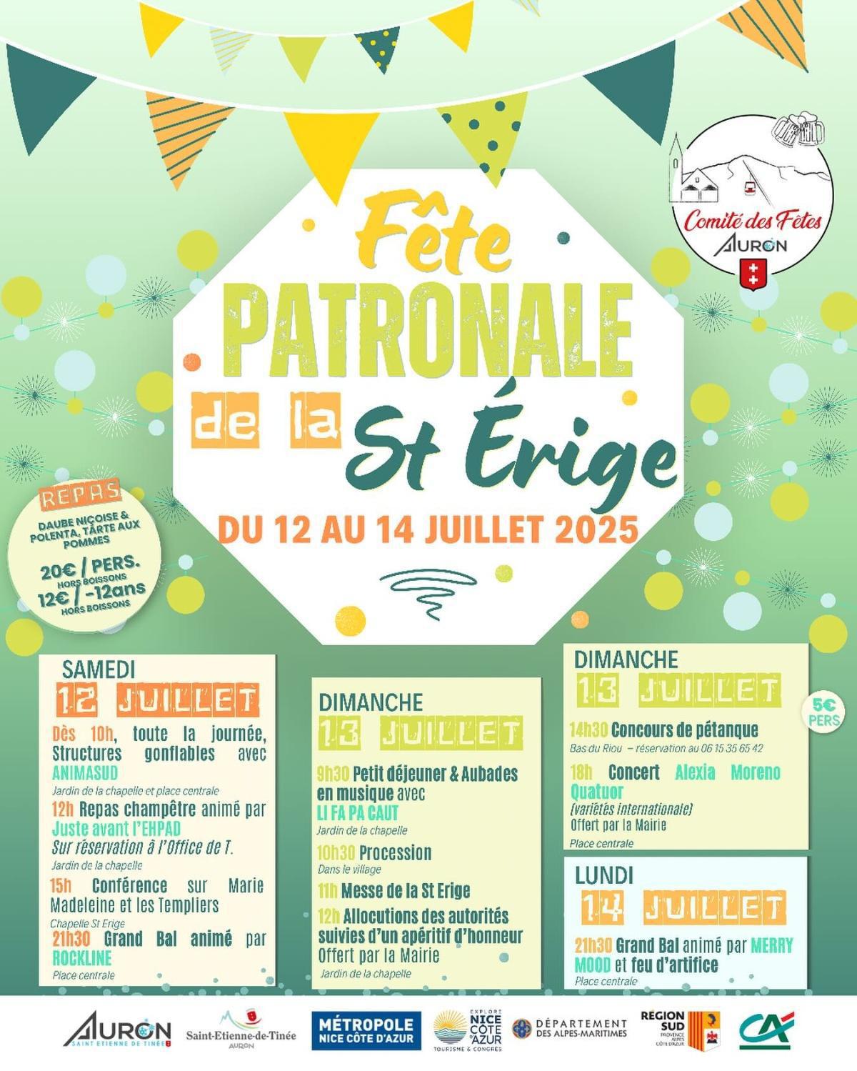 Les Fêtes Patronales et Bals 2025 Les Fêtes Patronales et Bals 2025