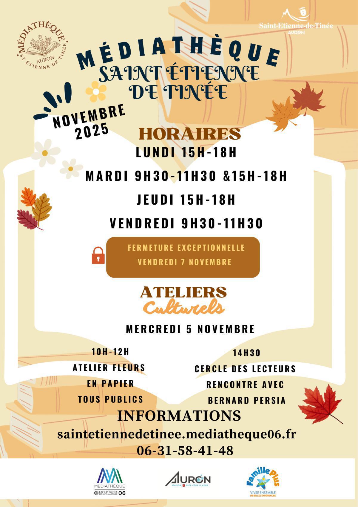 Activités enfants et adultes 2025/2026