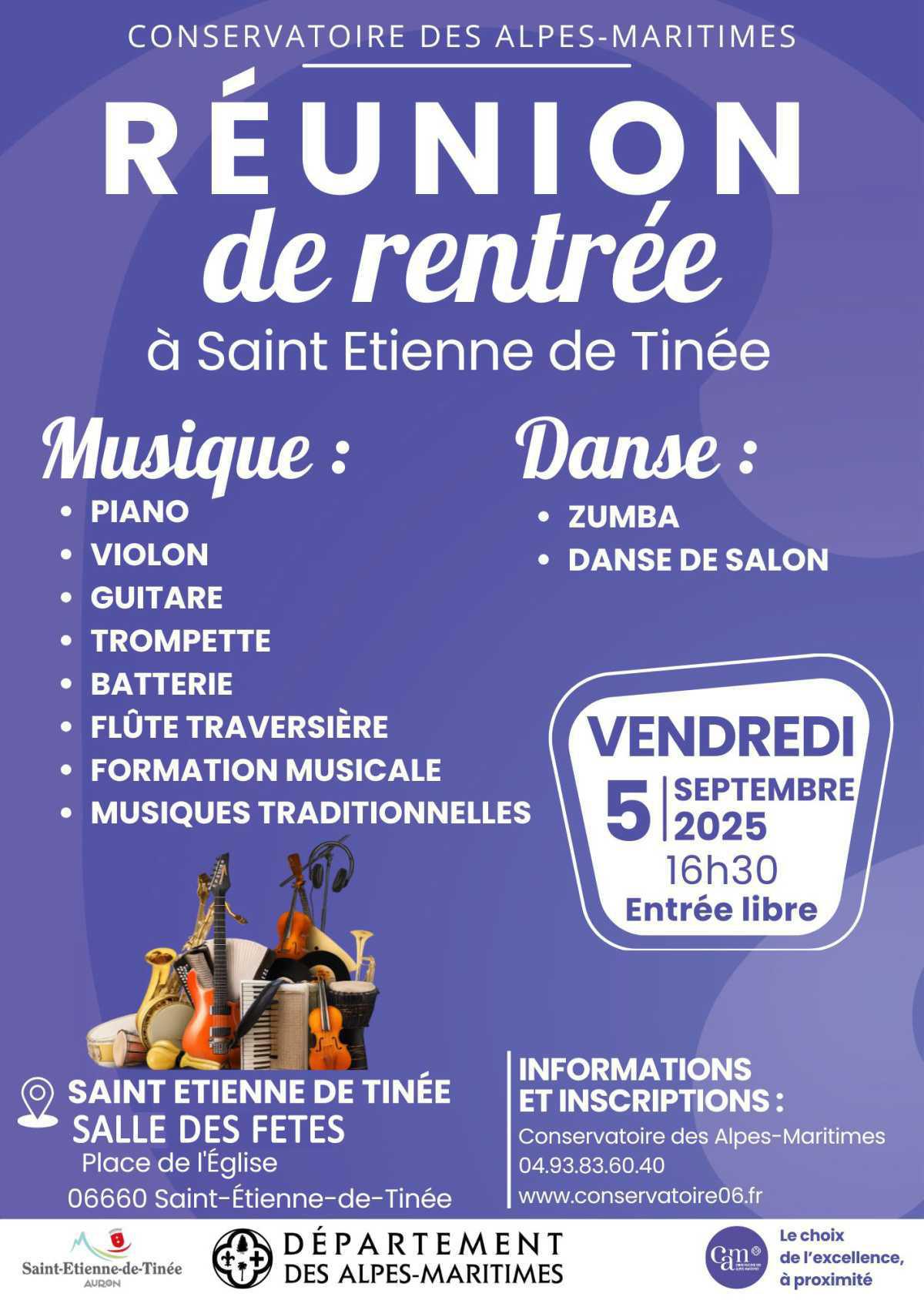 Evènements à venir 