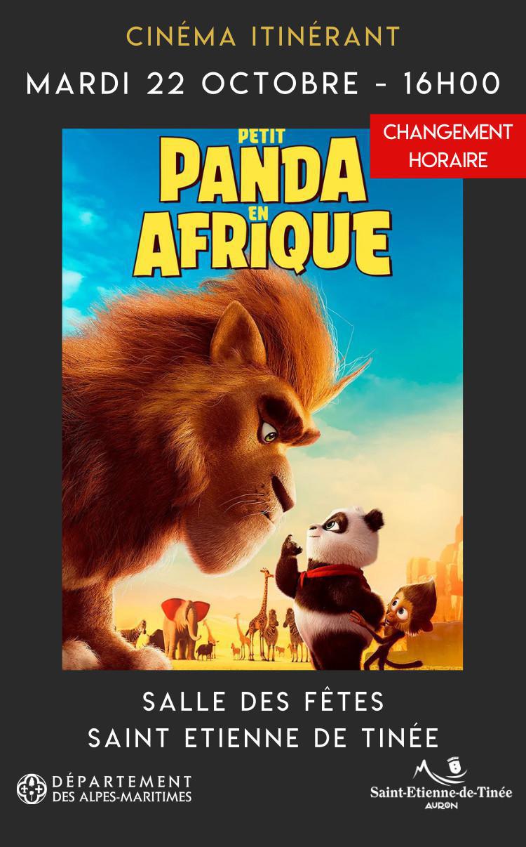 Cinéma Itinérant "Petit Panda en Afrique" et "L'heureuse élue"