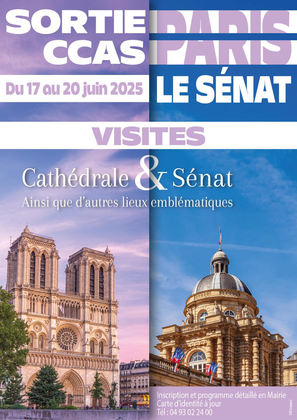 Sortie CCAS "Paris Le Sénat"