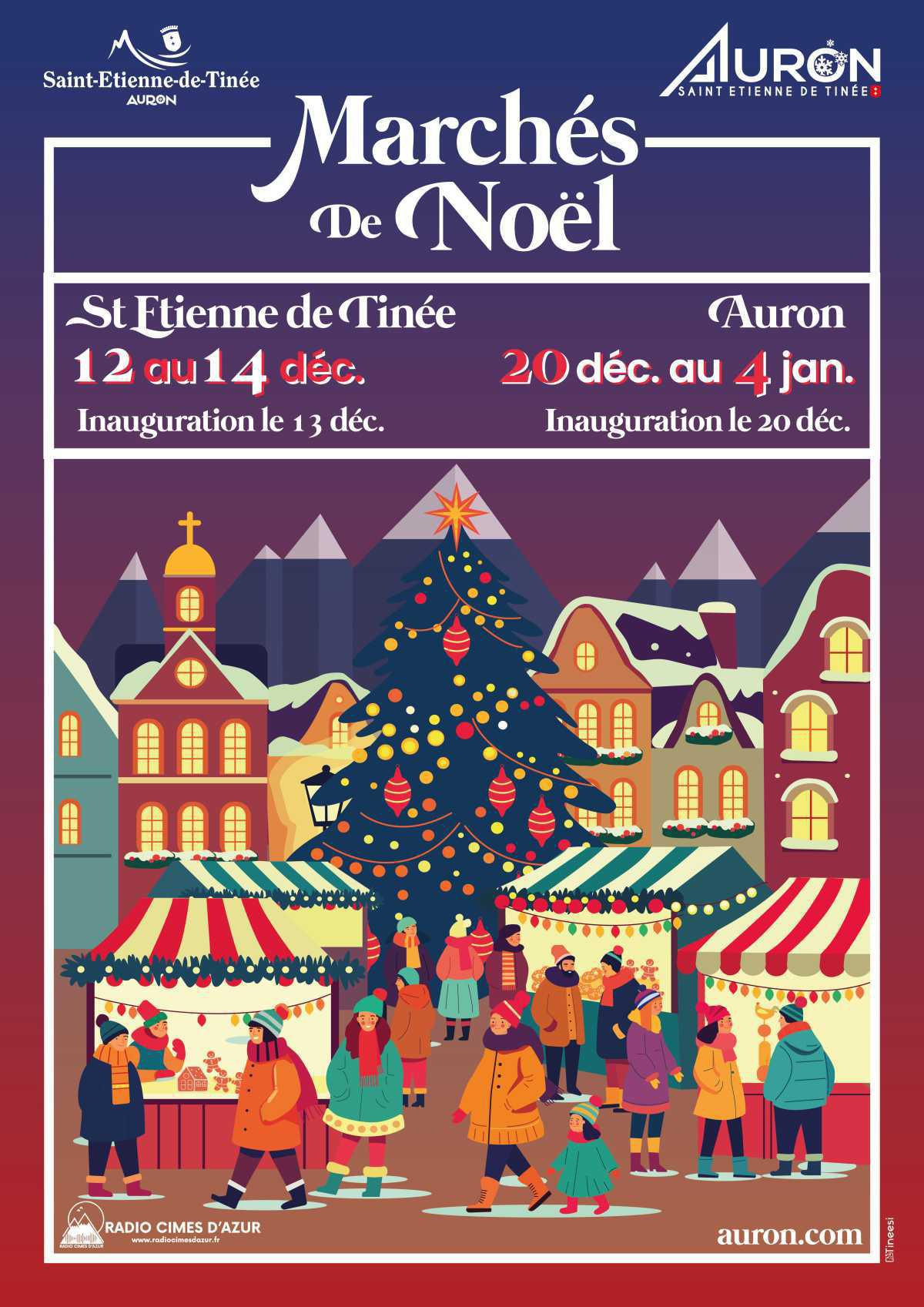 Marché de Noël Auron