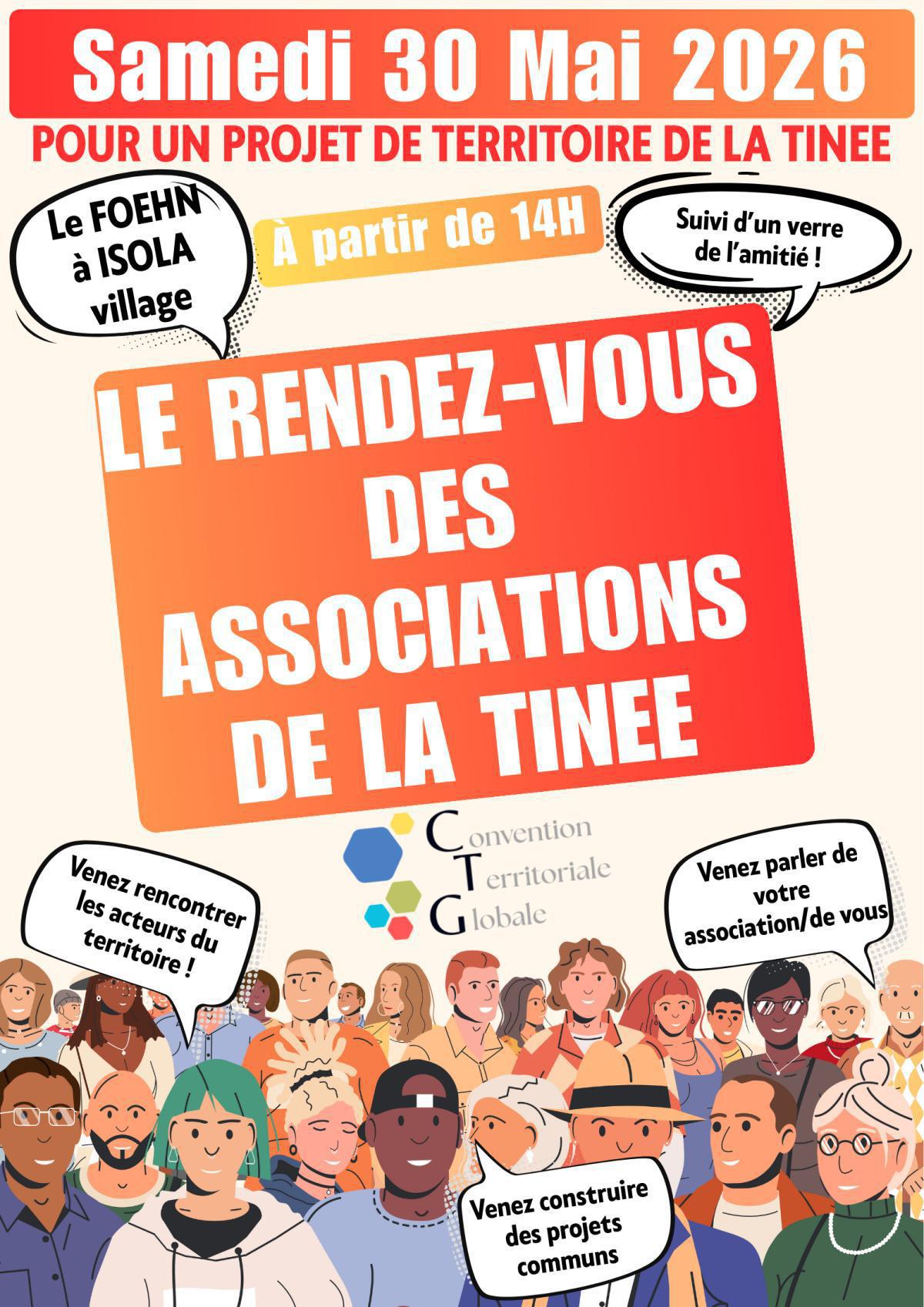 Rendez vous des associations de la Tinée