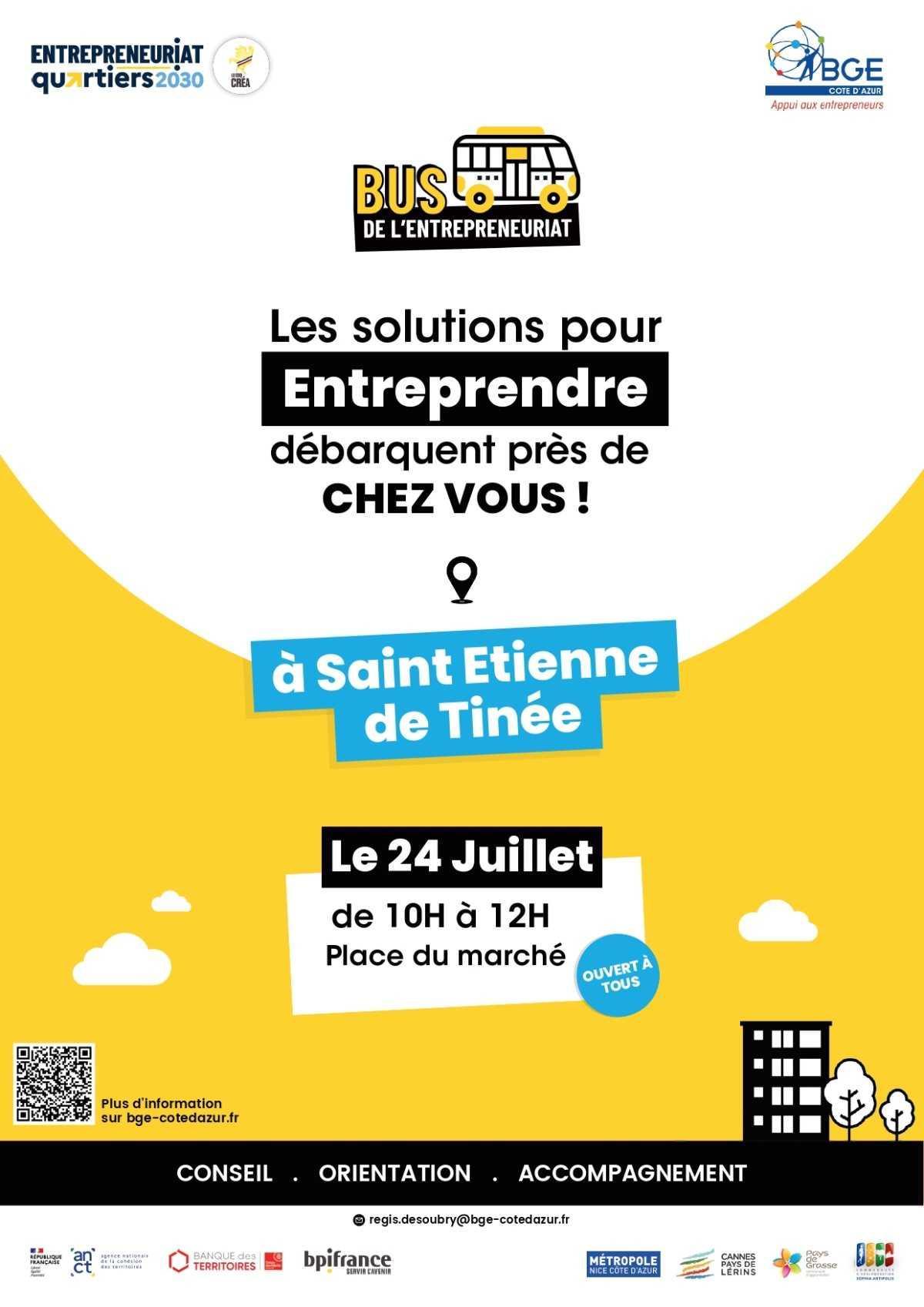 🚌 Bus de l'Entrepreneuriat