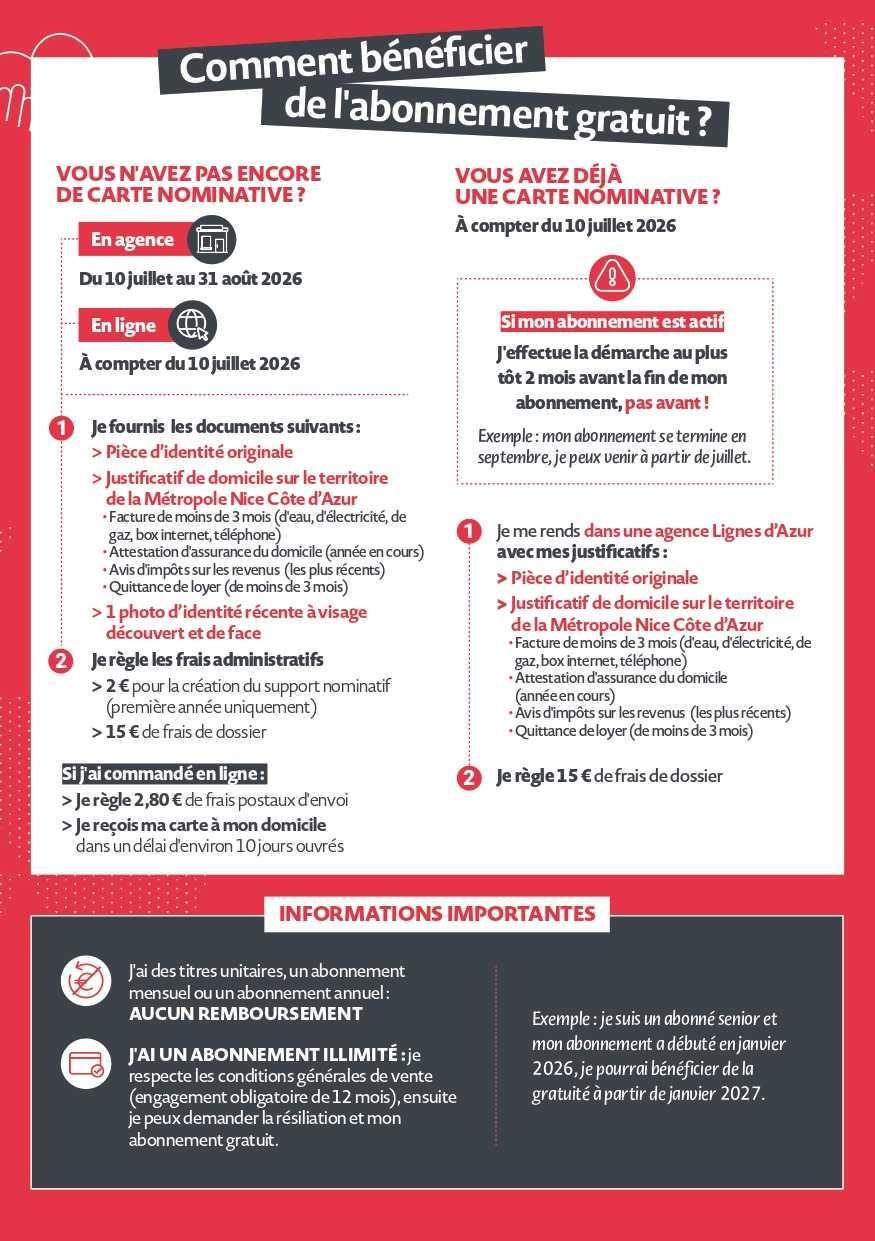 🚌​Bus & Tram GRATUITS pour les + de 65 ans