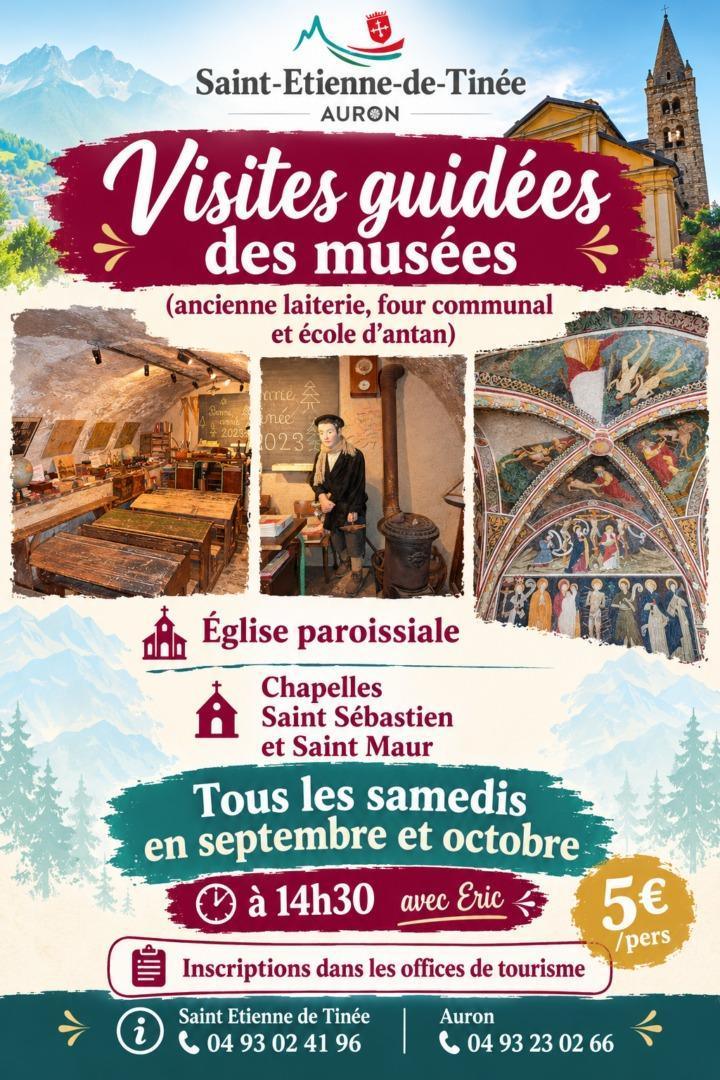 🏛️ Visites guidées du patrimoine de St Étienne de Tinée
