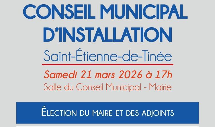 Conseil Municipal d'Installation
