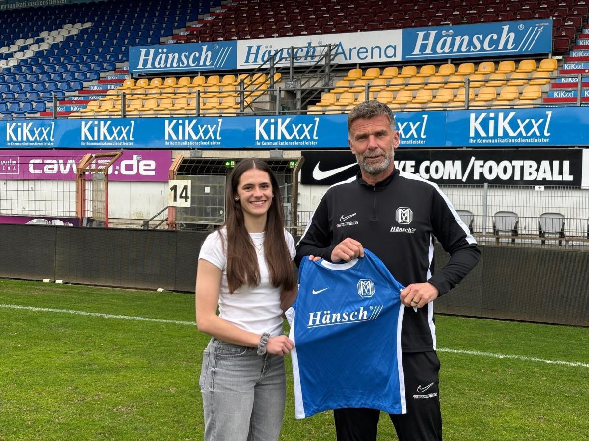  Marie Bleil setzt ein Zeichen - Vertragsverlängerung beim SV Meppen