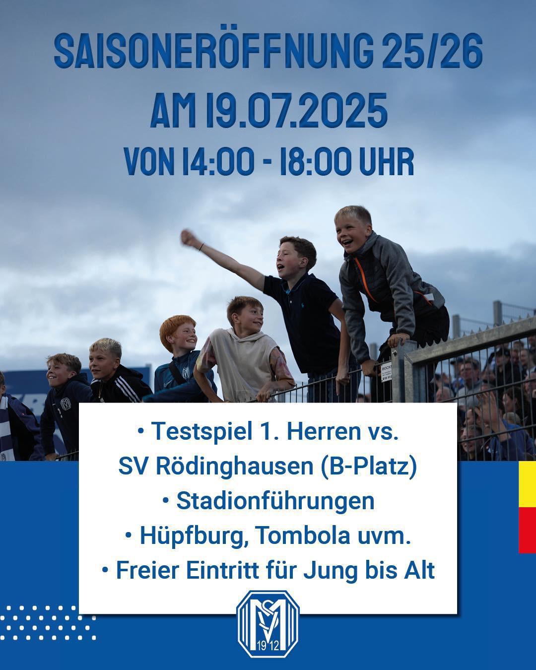 Saisoneröffnung - Testspiel gegen Rödinghausen 